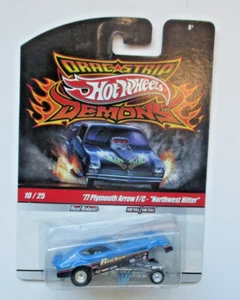Hot Wheels Drag Strip Demons '77 Plymouth Arrow F/C Northwest Hitter #10/25 - Picture 1 of 3