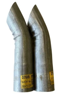 2pc 11.5" Tractor/Bulldozer Angle Exhaust Extension Tips 2-1/2" Diameter #07605 - Picture 1 of 6