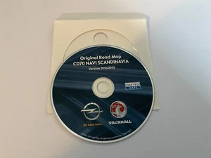 Original Opel Vauxhall CD70 NAVI SCANDINAVIA Version 2012 / 2013 Navteq Maps - Bild 1 von 3