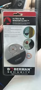 DOBERMAN SECURITY Ultra-Slim Window Alarm with Loud 100dB Al - Picture 1 of 1