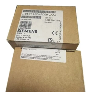 New Siemens DP Modules for ET 200S 6ES7132-4BD00-0AA0 6ES71324BD000AA0 - Picture 1 of 9