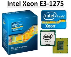 Intel Xeon E3-1275 SR00P 4 Core Clock 3.4 - 3.8 GHz, Socket LGA1155, 95W CPU - Picture 1 of 2