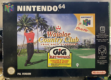 N64 Nintendo Waialae Country Club Golf Pal Version Nouveau