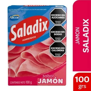 Saladix - Snacks Sabor Jamón 100 Gr (x 6 Unidades) - Picture 1 of 1