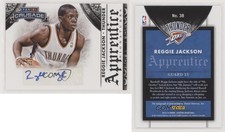 2013-14 Panini Crusade Apprentice Signatures Reggie Jackson #38 Auto