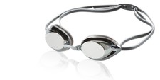 Speedo Vanquisher 2.0 Mirrored Adult Swim Goggle, Silver