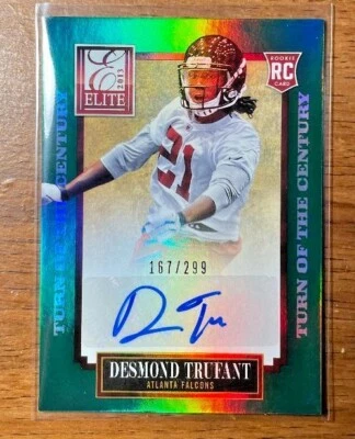 2013 Panini Elite Desmond Trufant Turn Of The Century Autograph #128 #162/299 - Image 1 of 2