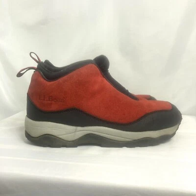 LL Bean Mujer Botines Primaloft Gamuza Rojo Invierno Botines 9 M Senderismo Foto 1 de 4