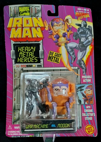 Iron Man Heavy Metal Heroes War Machine Vs Modok 1994 Cover