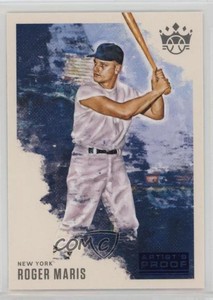 2020 Panini Diamond Kings Artist Proof Blue Roger Maris #6