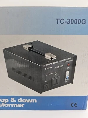 3000 Watt Step up/Down Voltage Transformer Converter - Image 1 of 4