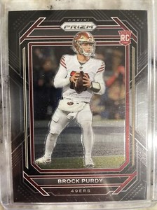 2022 Chronicles Prizm Black Brock Purdy Rookie RC #PB-8 49ers