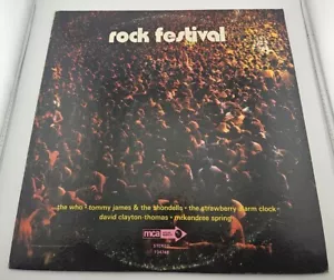 Rock Festival Vinyl 1972 Lp DL734748 With Dust Jacket VG+ - Picture 1 of 19