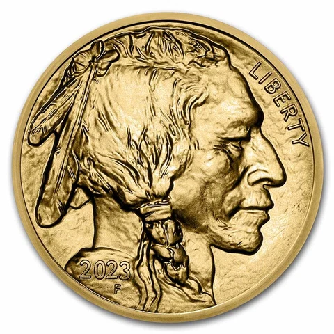 2023 American Gold Buffalo 1 oz $50 - BU Cover