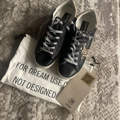 Golden Goose Super-Star Sneaker Size EU39/US9 Black/Zebra Brown - Image 1 of 4