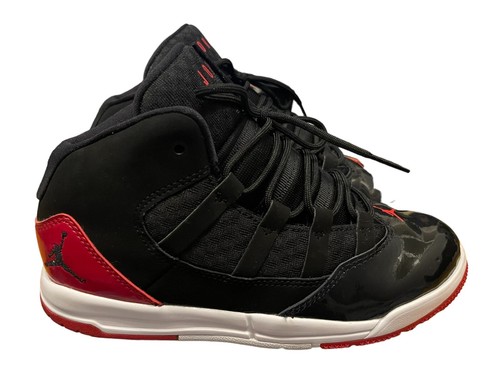 Scarpe da ginnastica Nike Jordan Max Aura Bred (GS) UK 2 5 EU 35 nere rosse