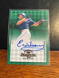 1998 DONRUSS SIGNATURE SERIES ENRIQUE WILSON GREEN AUTO /1000! $1 SHIPPING! "A" - Picture 1 of 2