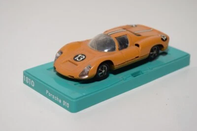B17 1:43 MARKLIN 1810 PORSCHE 910 ARANCIONE-MARRONE NUOVO CON SCATOLA - Immagine 1 di 4