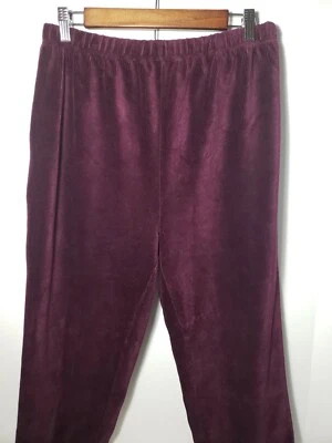 Marsh посадки вельвет эластичной прямые брюки фиолетовый женщин L мягкий высокий подъем 29 *  - Изображение 1 из 4