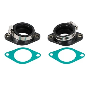 2x Intake Manifold Boots Carb For Honda 68-73 CB350 CL350 SL350 16211-286-040 UK - Picture 1 of 8