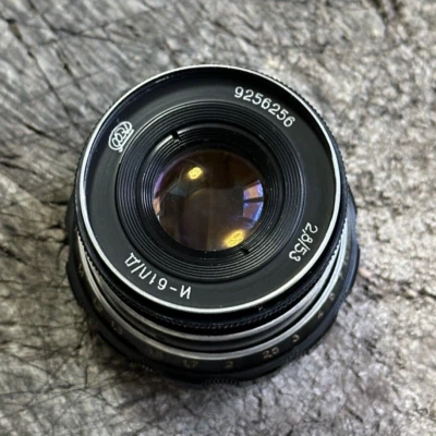 RUSSIA LENS Industar 61L/D FED Zorki Leica Camera L39 RF m39 2,8/53 - Image 1 of 4