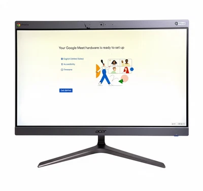 Acer Chromebase CA24V2-7VT (D18Q2) 23.8" Touch AiO i7-8650U 4GB 128GB - NO AC - Image 1 of 4