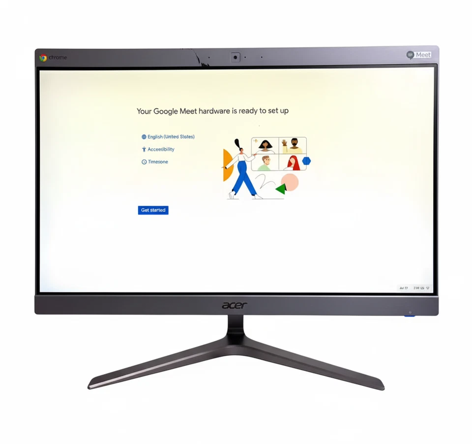 Acer Chromebase CA24V2-7VT (D18Q2) 23.8" Touch AiO i7-8650U 4GB 128GB - NO AC - Image 1 of 4