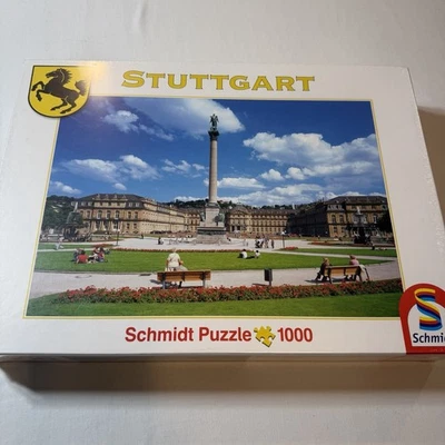 Schmidt Puzzle 58249 - Stuttgart Jubiläumssäule 1000 piece Made In Europe Sealed - Image 1 of 4