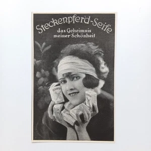 1926 Steckenpferd Seife Bergmann Radebeul Werbeanzeige Reklame Advertising - Picture 1 of 1
