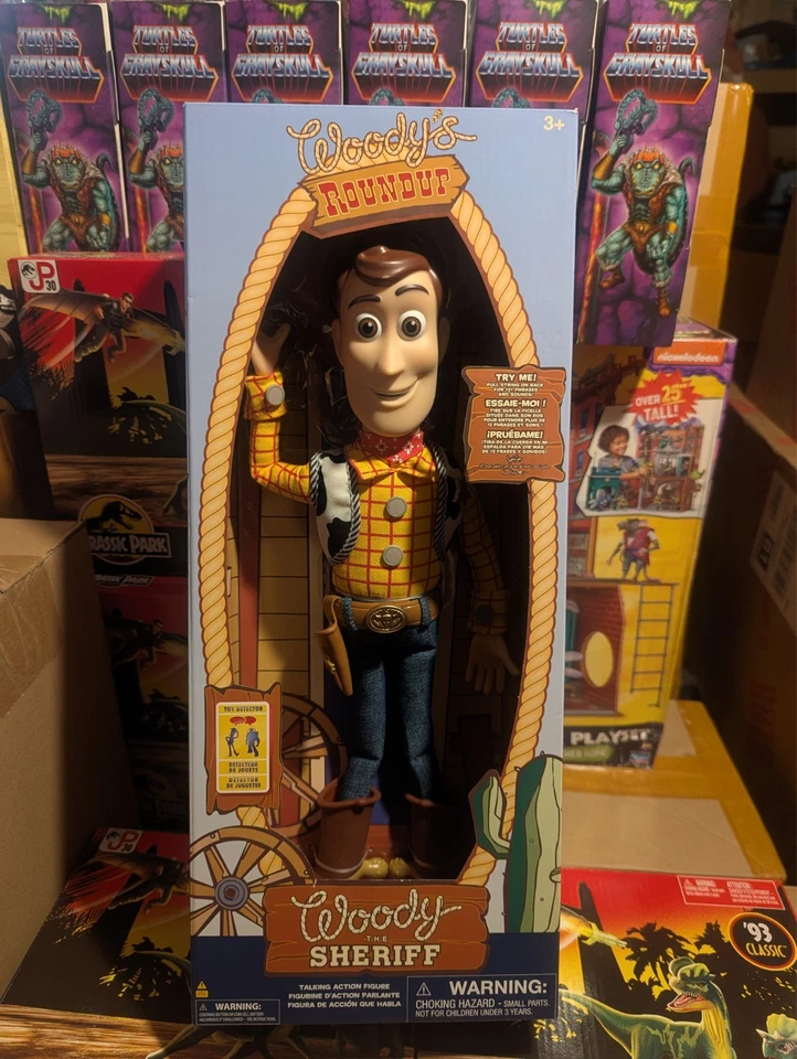 Figura Disney Store Toy Story: Woody The Sheriff Talking 12" (NUEVA) Foto 1 de 1
