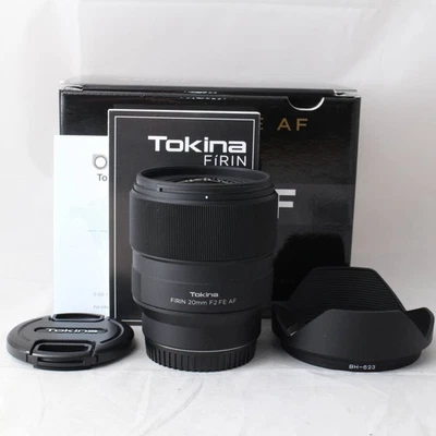New Tokina FiRIN 20mm f2 FE AF Lens - Sony E Mount Full-frame Format from Japan - Image 1 of 4