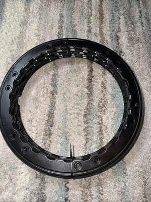 5X Bead Lock Wheel Trim Rings Kit for 2021-2025 Ford Bronco Sasquatch - Black - Image 1 of 4