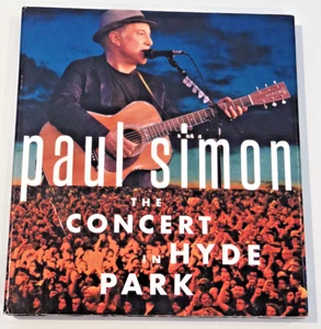 PAUL SIMON The Concert in Hyde Park 3 Disc Set (2 CD/DVD Combo) Used - Very Good - Picture 1 of 18