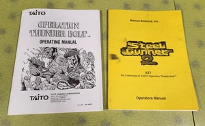 Taito Operation Thunderbolt Operating Manual With Steel Gunner 2 KIT Manual - Picture 1 of 3