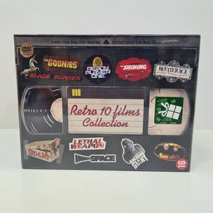Retro 10 Films Collection 10 Disc DVD Boxset 80's Classic's New Sealed Region 2 - Imagen 1 de 7