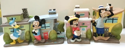 HTF NIB 2005 Disney Neighborhood/Urban Mickey Mouse 4 PC Canister Set NEVER USED - Image 1 of 4