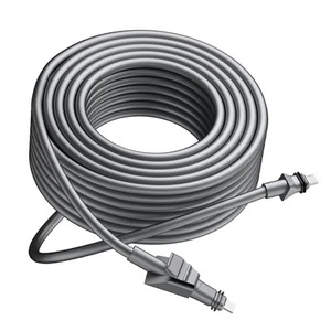Câble satellite 75 pieds 23 mètres carottage cuivre boîtier caoutchouc IP68 satellite. - Photo 1/16