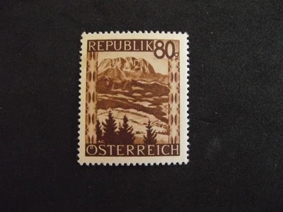 Austria 1945       Views.  Kaisergebirge.  80pf.  MNH - Image 1 of 2