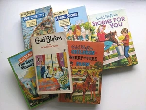 8x vintage Enid Blyton books inc. hardback / first edition / series, 60s 70s 90s - Picture 1 of 5