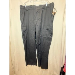 Dickies Tactical Pants Mens 44x32 Black Cargo Work Utility Trousers NWT - Picture 1 of 4