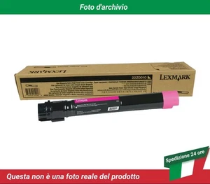 22Z0010 Lexmark XS955dhe Cartuccia del Toner Magenta - Zdjęcie 1 z 4