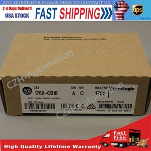 1 PCS New Factory Sealed AB 1762-OB16 SSER A 24VDC MicroLogix Output Module US - Picture 1 of 3