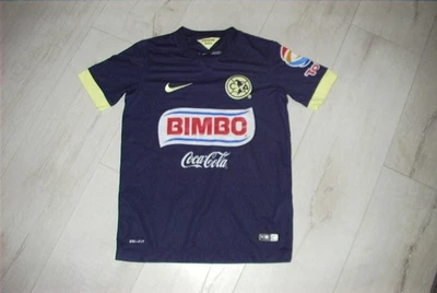 Club America SOCCER Nike Youth SMALL Away Jersey SEWN - Image 1 of 4