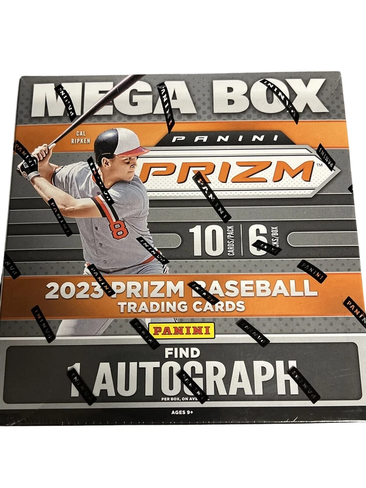 2023 Panini Prizm Baseball Trading Cards Mega Box
