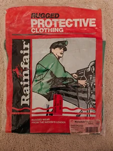 Rainfair Green Acid Overall 3X-Large Flame Retardant to 191-5903 Made in USA - Picture 1 of 5