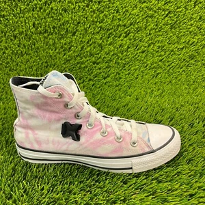 Converse Chuck Taylor All Star Hi Womens Size 7 White Athletic Shoes Sneakers - Picture 1 of 9