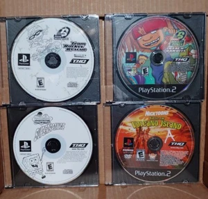Nickelodeon Playstation Games Bundle / Lot - 4 Games, Disc Only - PS1 and PS2 - Picture 1 of 5