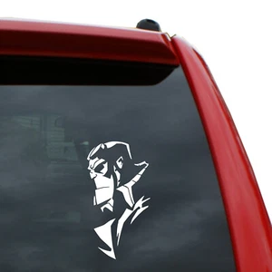 Hellboy Side Profile Vinyl Decal | 5" Tall - Picture 1 of 4