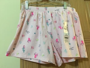 NWT Carter's Mermaid Pink Girls Shorts Cotton Summer - Picture 1 of 1