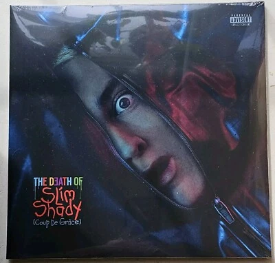 Vinyl RECORD-Eminem-The DEATH OF SLIM SHADY Marble Vinyl Spotify 2 LP. NEW - Image 1 of 3